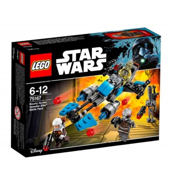 Lego set Star Wars bounty hunter speeder bike battle pack LE75167